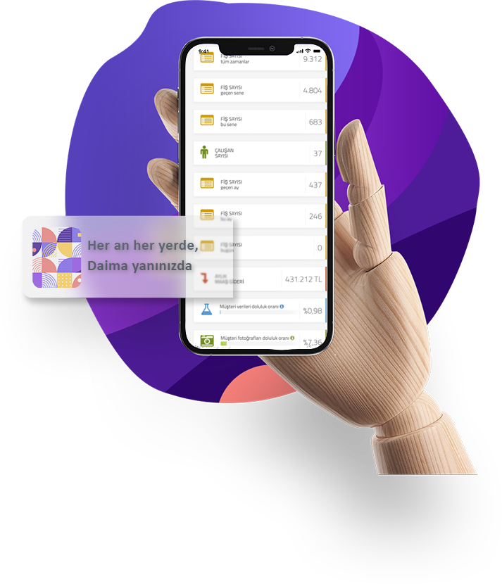 ProNut Fındık Yazılımı Dashboard Görünümü - Fındık Alım Satım Programı